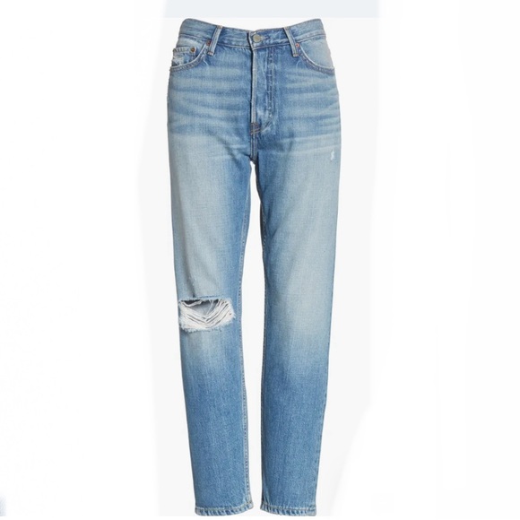 GRLFRND Kiara High Waist Ankle Boyfriend in Stone Deep Size 26 - Picture 3 of 7